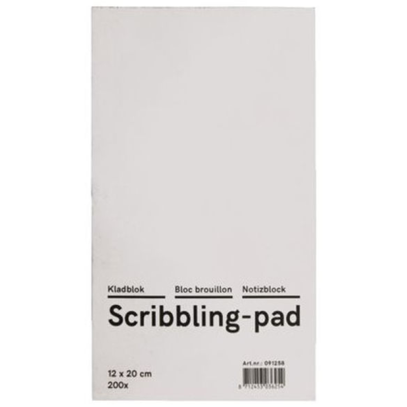 Kladblok Budget (091258)