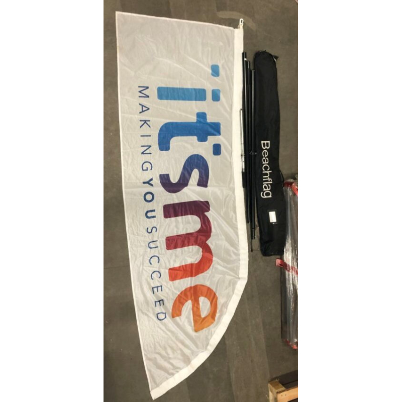 Events (uitleen) Beachflag itsme met parasolvoet (1111129)