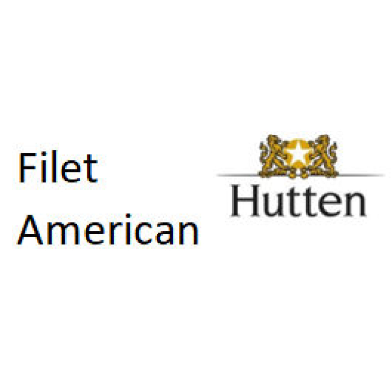 Etiket Hutten Filet American (15024)