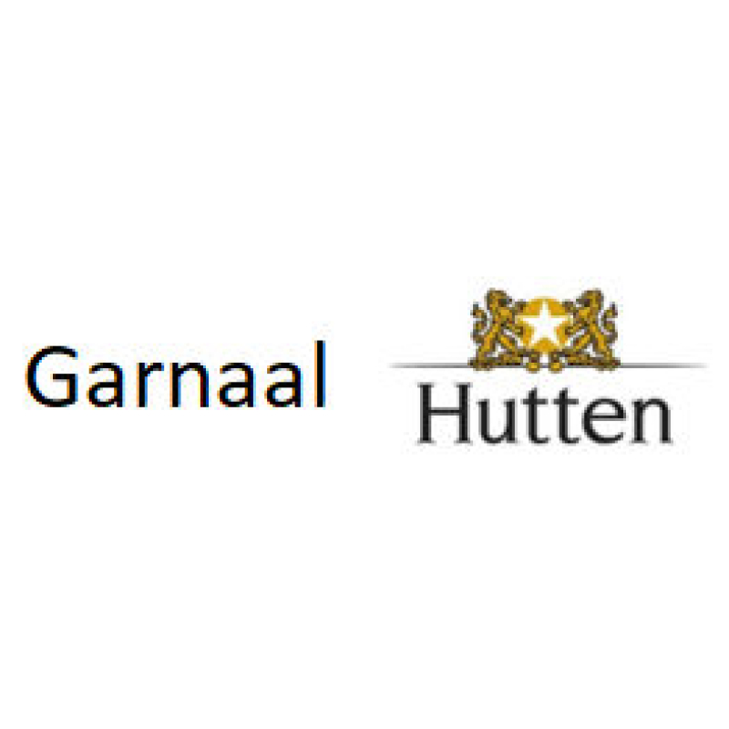 Etiket Hutten Garnaal (15031)