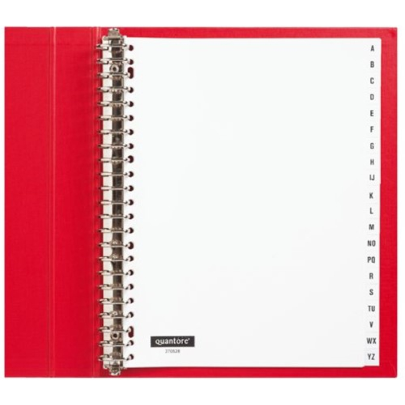 Tabbladen Quantore A-Z wit (270528)