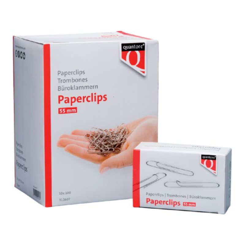 Paperclips Quantore R5 50 mm (315607)