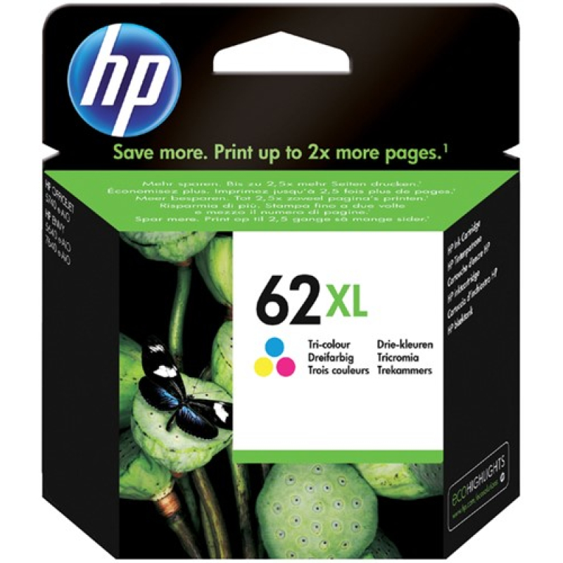 Cartridge HP inktcartridge nr. 62xl kleur (404187)