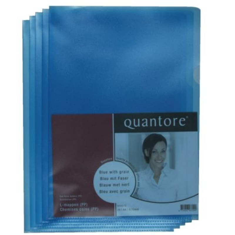 L-mappen Quantore blauw (510575)