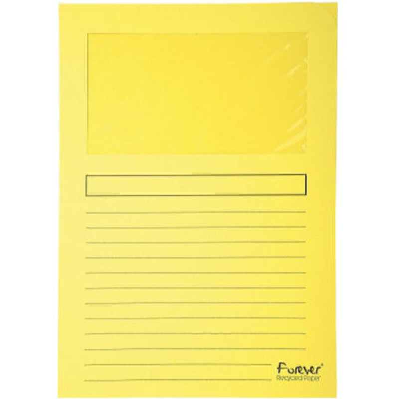 Vouwmap L-model geel Exacompta Forever (511115)