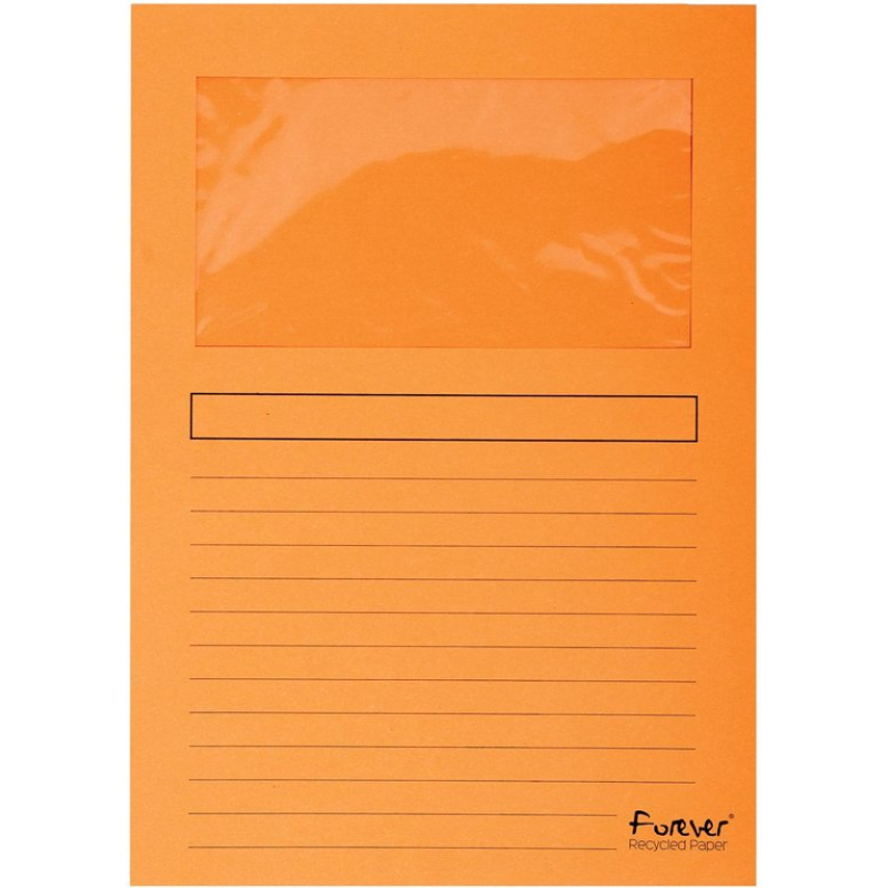 Vouwmap L-model oranje Exacompto Forever (511116)