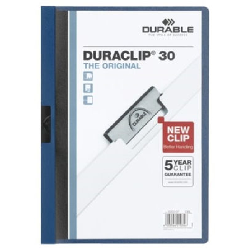 Klemmap Durable grijs 2200 (511152)