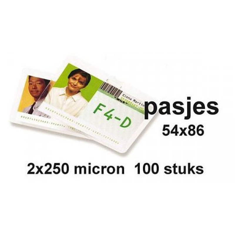 Lamineerhoes GBC credit card (535362)