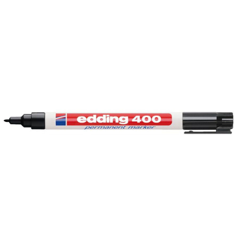 Viltstift Edding 400 zwart (631001)