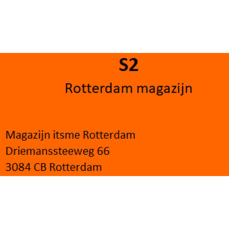 Etiket filiaalcode S2 (777066)