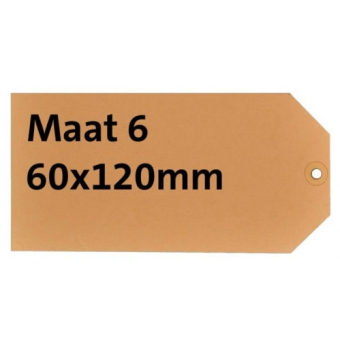 Label karton HF2 nr. 6 chamois (811906)