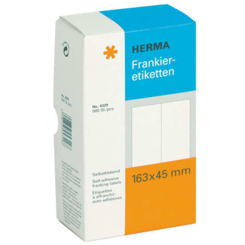 Etiket Herma frankeeretiket blanco (817411)