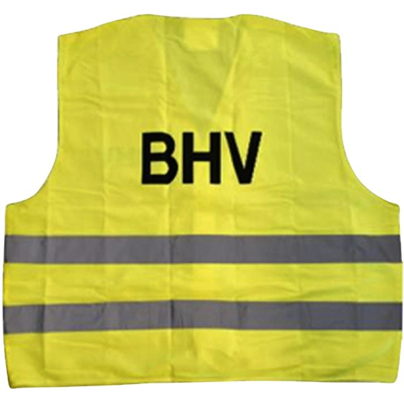 Veiligheidsvest BHV geel (892558)
