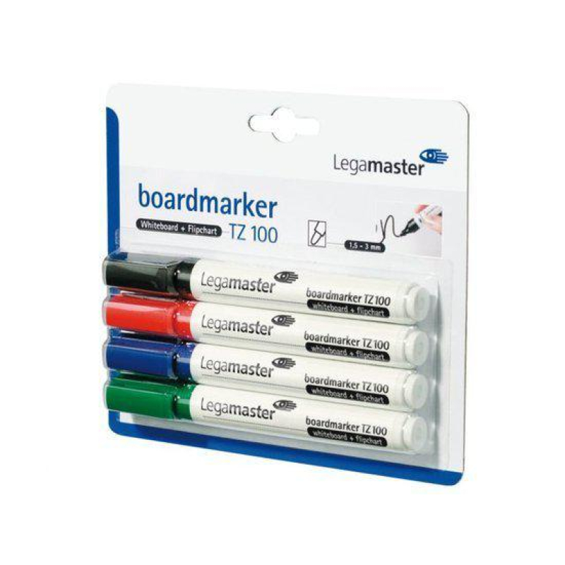 Whiteboard Legamaster marker TZ100 assorti (920319)