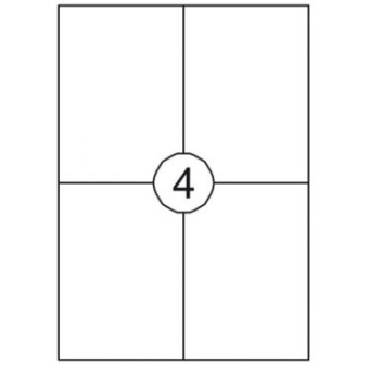 Etiket blanco 4 x op vel (ETIST992029402)