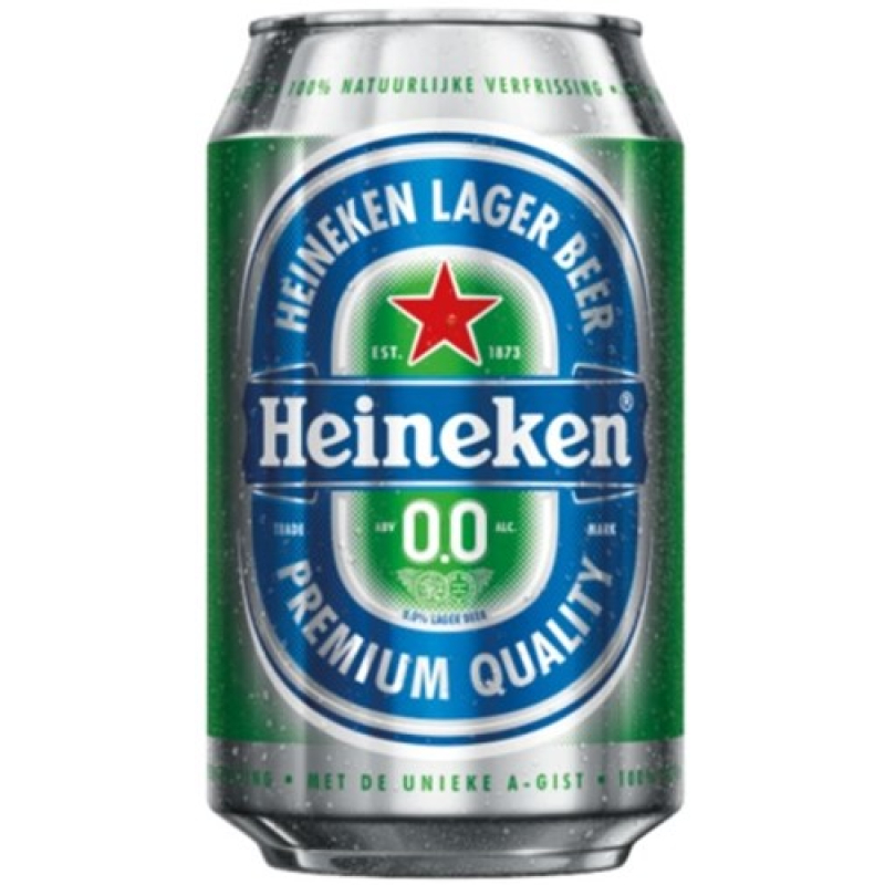 Bier Heineken 0.0% blik 330ml (1420061)