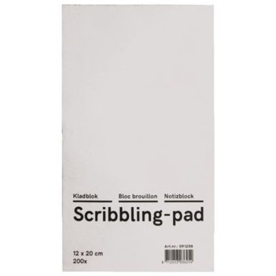 Kladblok Budget (091258)