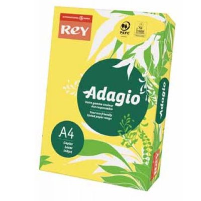 Papier Rey Adagio A4 80 gram geel (129255)