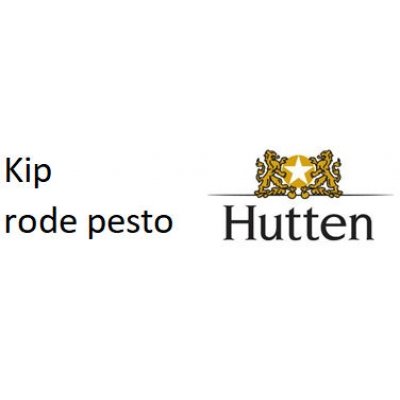 Etiket Hutten Kip rode pesto (15019)