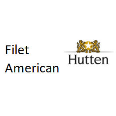 Etiket Hutten Filet American (15024)