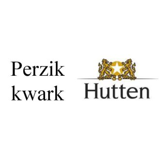 Etiket Hutten Perzik kwark (15035)