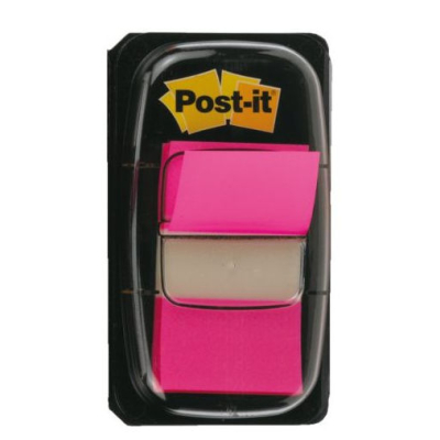 Indextabs Post-it felroze (213229)