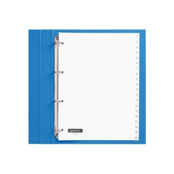 Tabbladen Quantore 1-20 wit (270563)