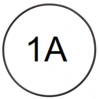 Etiket CDC Nummer 1-500A (777032)