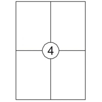 Etiket blanco 4 x op vel (ETIST992029402)